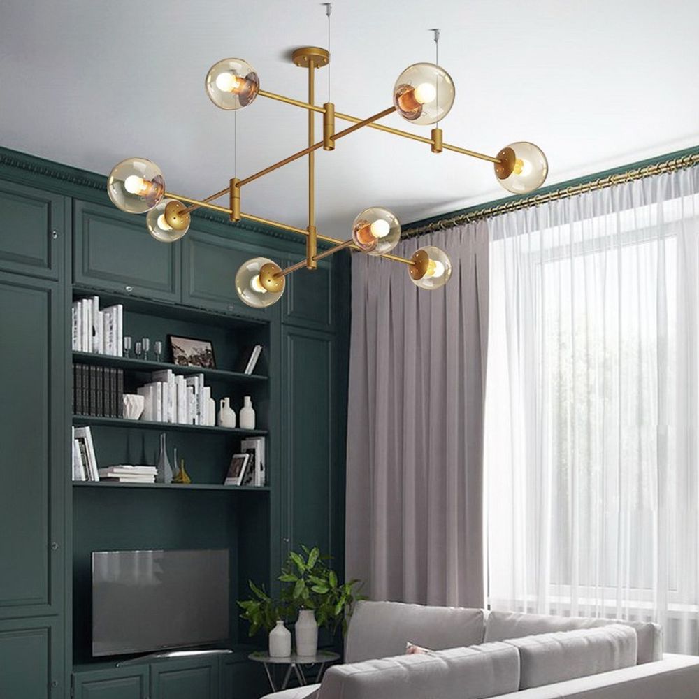 Люстра на штанге GAP золото