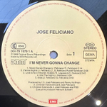 Jose Feliciano- I'm Never Gonna Change (Голландия 1989г.)