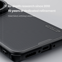 Чехол противоударный от Nillkin c поддержкой MagSafe для Vivo X200 Ultra, серия Super Frosted Shield Pro Magnetic Case