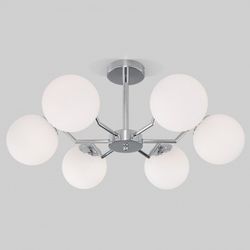 Люстра на штанге Eurosvet Frost 70154/6 хром