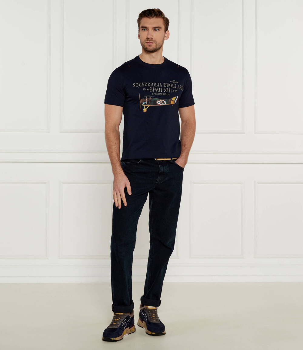 Футболка MC Aeronautica Militare - темно-синий(TS2251J635)