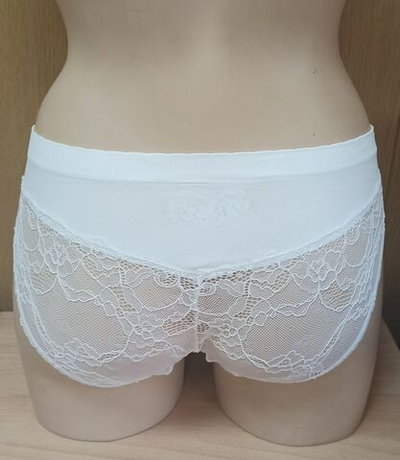 Белые трусы-хипстеры Casual Comfort (Размер: XL) (Цвет: белый)