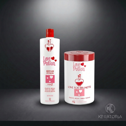 Комплект LOVE POTION LoveTox 1000 мл + Кератин Repair 1000 мл