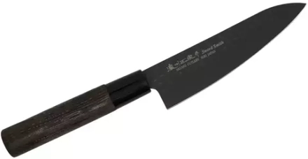 Satake - Нож Satake Tsuhime Black 13,5 см универсальный / артикул   806-008-TB  / GTIN 4956617806008