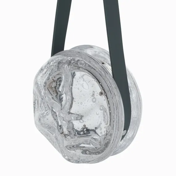 Подвесной светильник Galaxy Ø18 см, прозрачный, серый