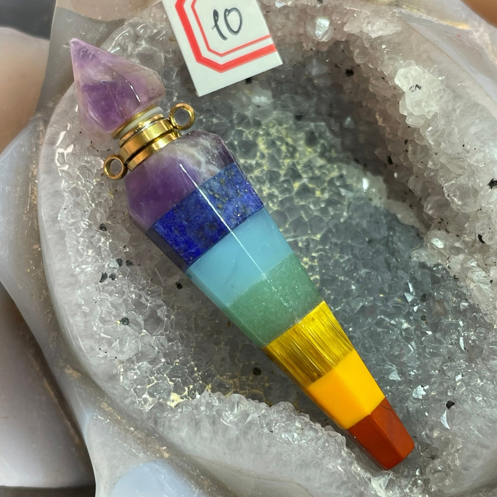 37032 Чакровый Кулон флакон (Заряжено на Удачу)