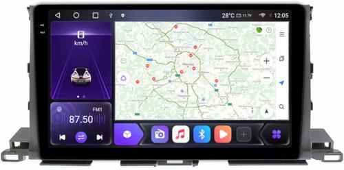 Магнитола для Toyota Highlander 3 2014-2020 - Kuberg OL-1601 QLed+2K, Android 12, Быстрая, CarPlay, 4G SIM-слот