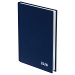 Ежедневник 2026г. А5, BG, бумвинил, синий, 168л