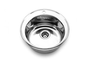 Мойка врезная круглая ГЛЯНЕЦ