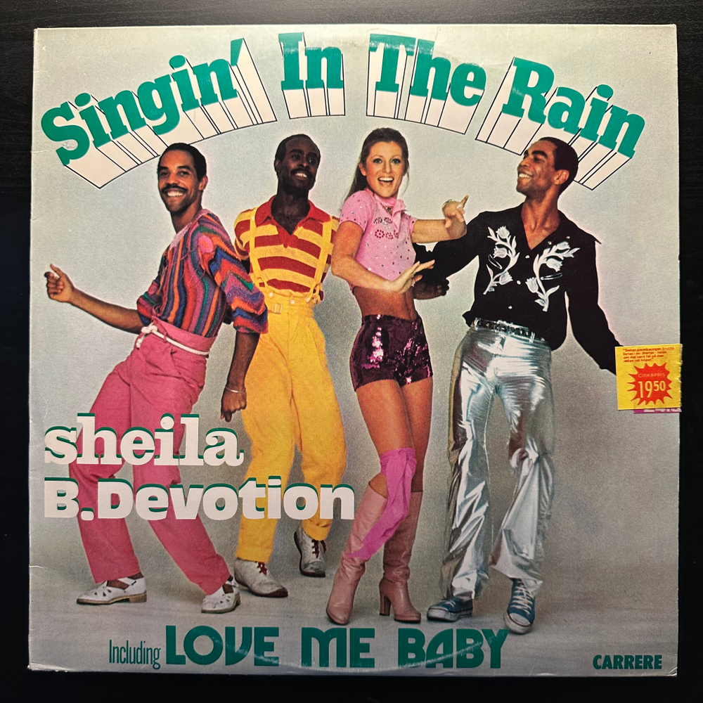 Sheila B. Devotion ‎– Singin' In The Rain Including Love Me Baby (Скандинавия 1977г.)