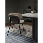 Стул Bergenson Bjorn Helning, мягкий шенилл, капучино