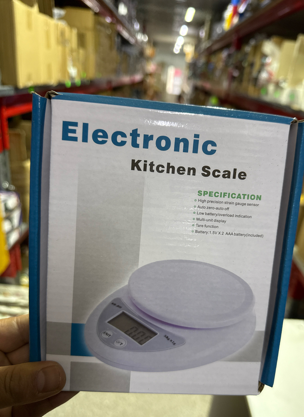 Весы электронные кухонные В05