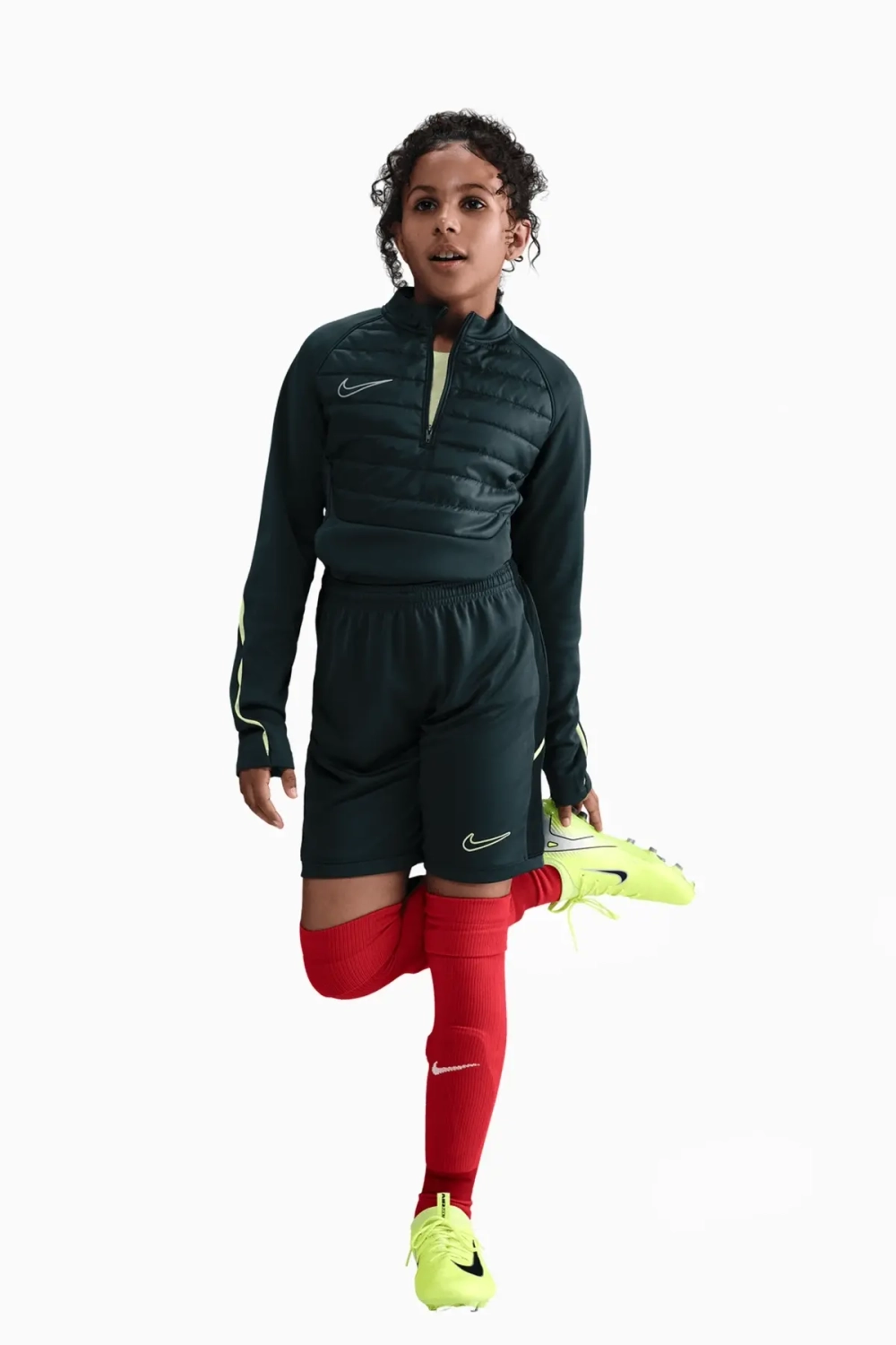 Кофта Nike Therma-FIT Academy Junior - зеленый