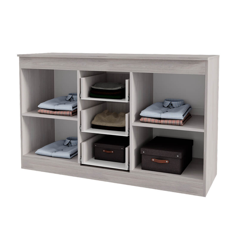 Комод Монако КМ-14  ясень белый