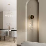 Бра со стеклянным плафоном 201002