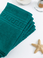 Полотенце махровое, г/к, 30х50, арт. ВТ 30-50Г, 380 гр/м2, цвет: 507-темно-зеленый,