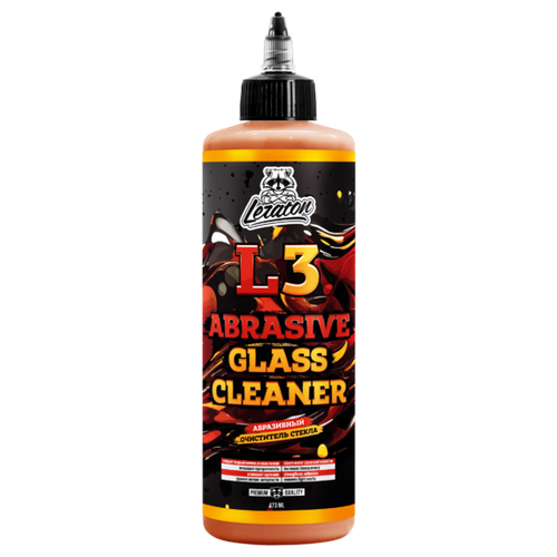 Абразивный очиститель стекла LERATON L3 473мл