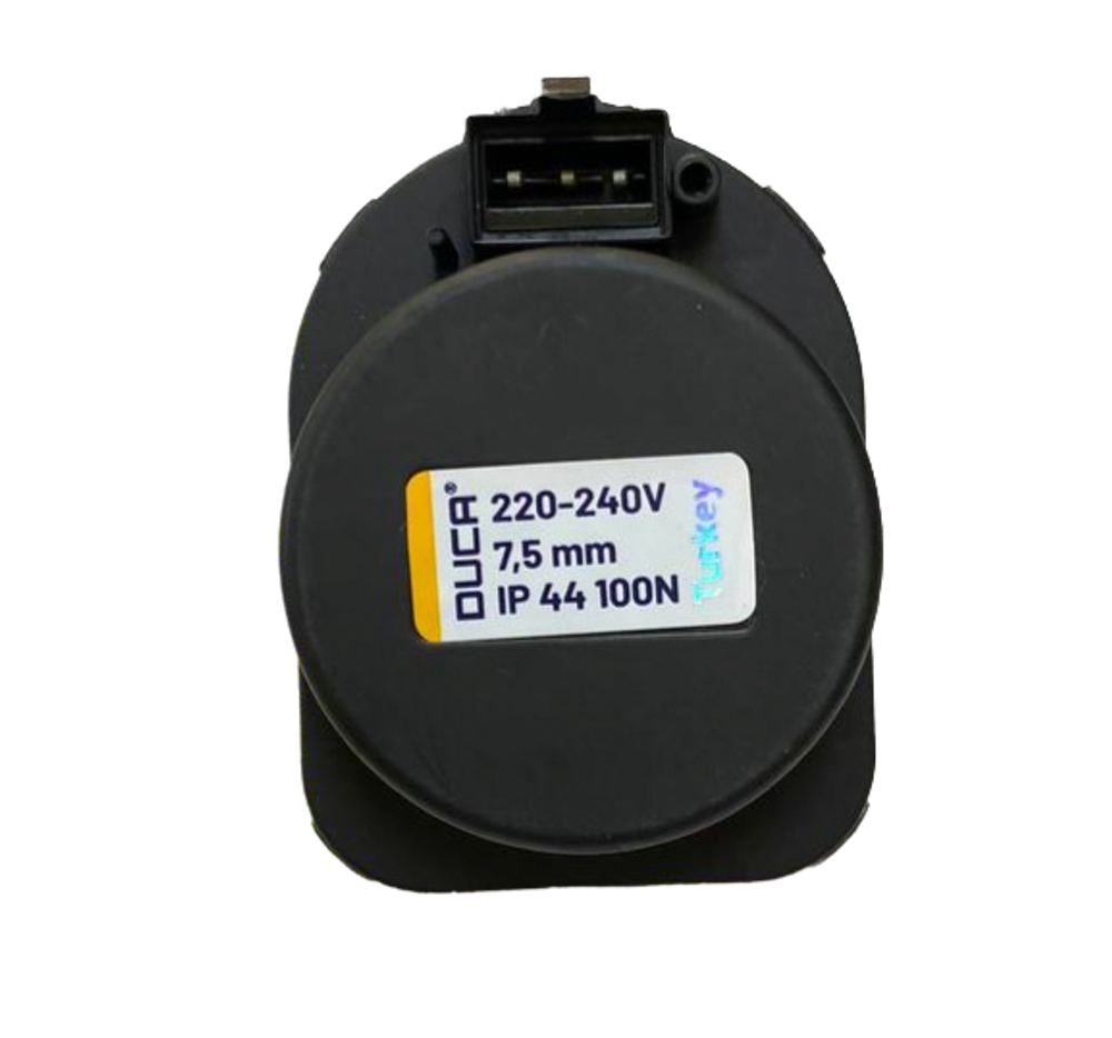Мотор трехходового клапана /сервопривод Duca 7.5 mm, 220-240V для Baxi, Kentatsu, Immergas, 710047300, 7022420004, 1.028