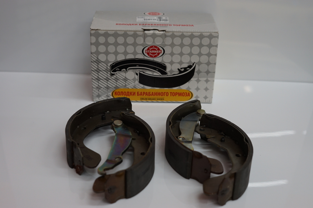 Колодки тормозные барабанные задние STARNER S546110  для Nexia, Lanos, Sens, Chance