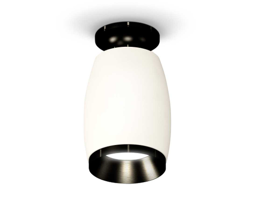 Комплект накладного светильника Ambrella light Techno Spot XS1122041 SWH/PBK белый песок/черный полированный (N6902, C1122, N7031)