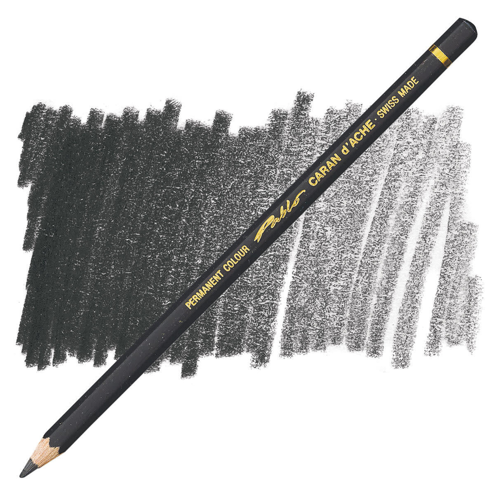 Caran d'Ache Pablo. 496 Ivory Black