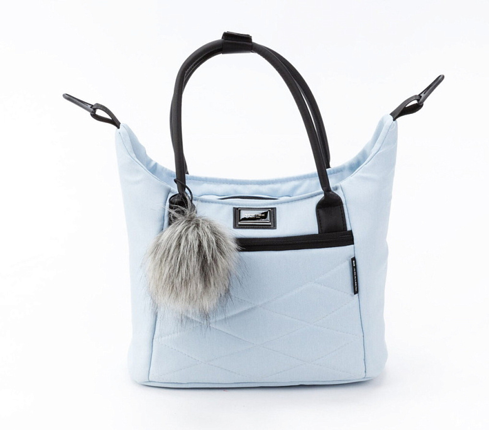 Детская коляска Adamex Quantum 2 в 1 Q-TK25 (ГОЛУБОЙ)