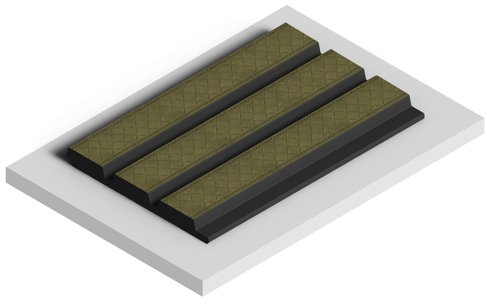 Стеновая панель HiWood декорированная, 270x12 см