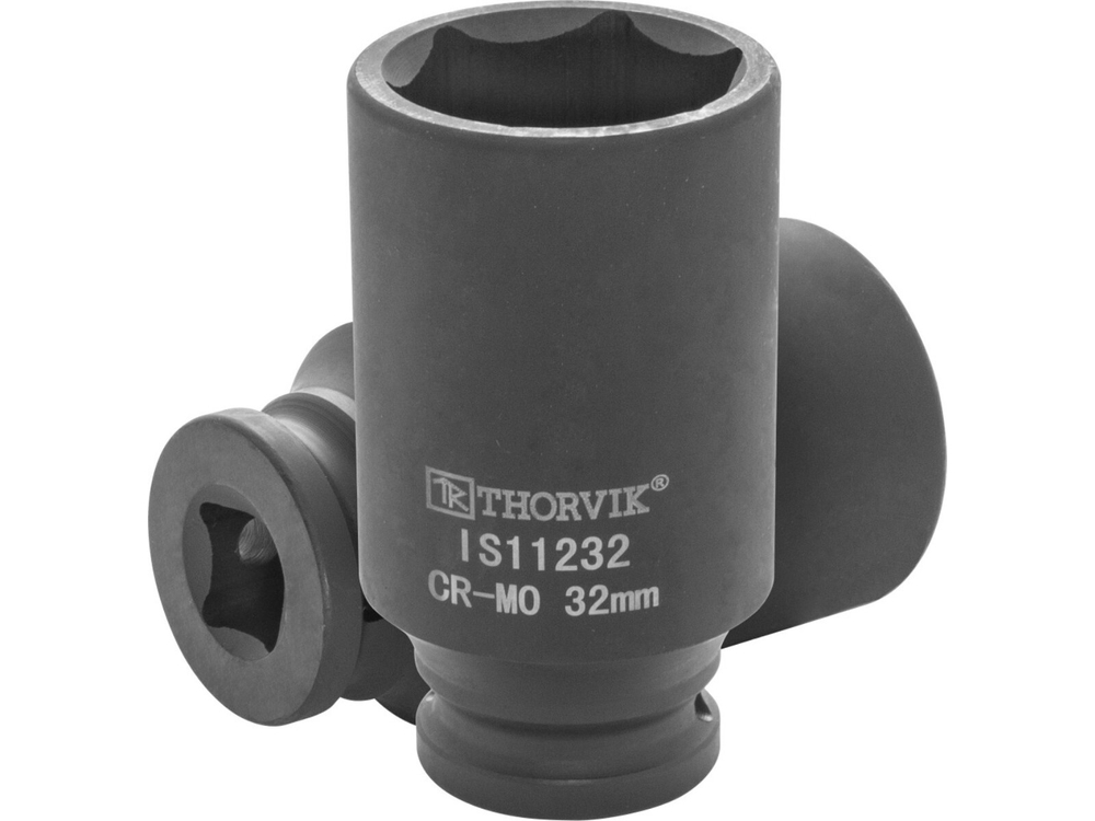 IS11232 Головка торцевая ударная глубокая 1/2"DR, 32 мм