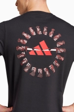 Футболка adidas F50 History Graphic - черный