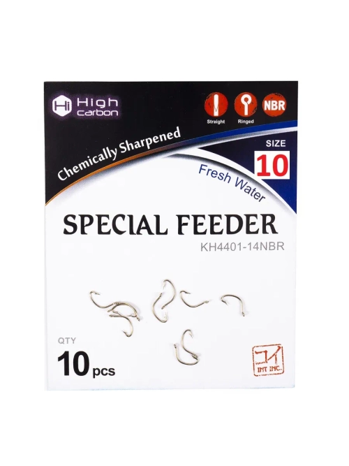 Крючок KOI "SPECIAL FEEDER", размер 10 (INT), цвет NBR