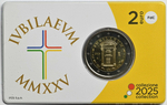 ИТАЛИЯ, 2025, 2 ЕВРО [БИМЕТАЛЛ]