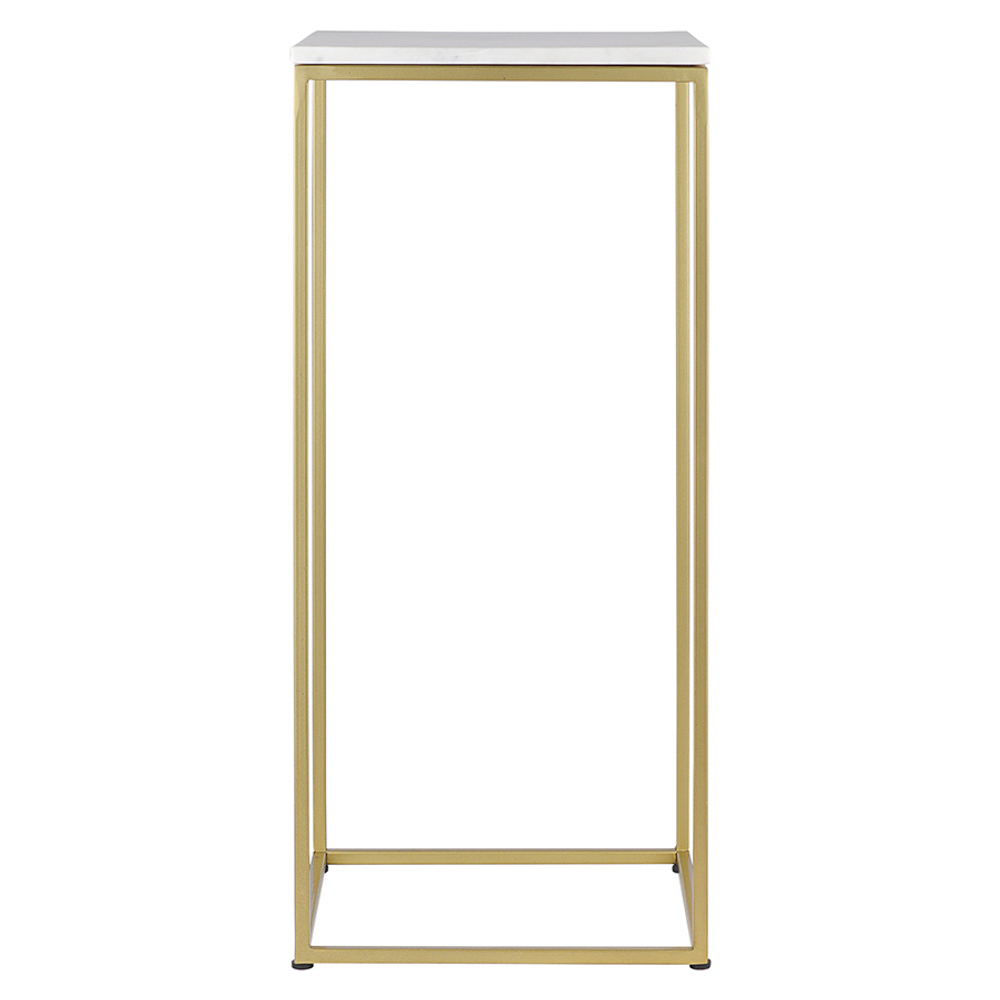 Набор из 2-х столиков mayen gold, белые/золотистые