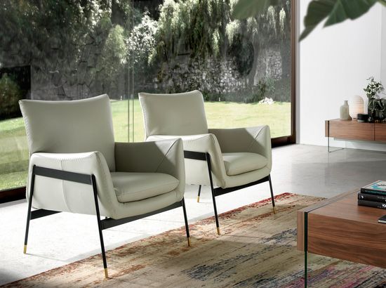 Кресло мягкое KF-A002-M1205 /5042 кожа Испания