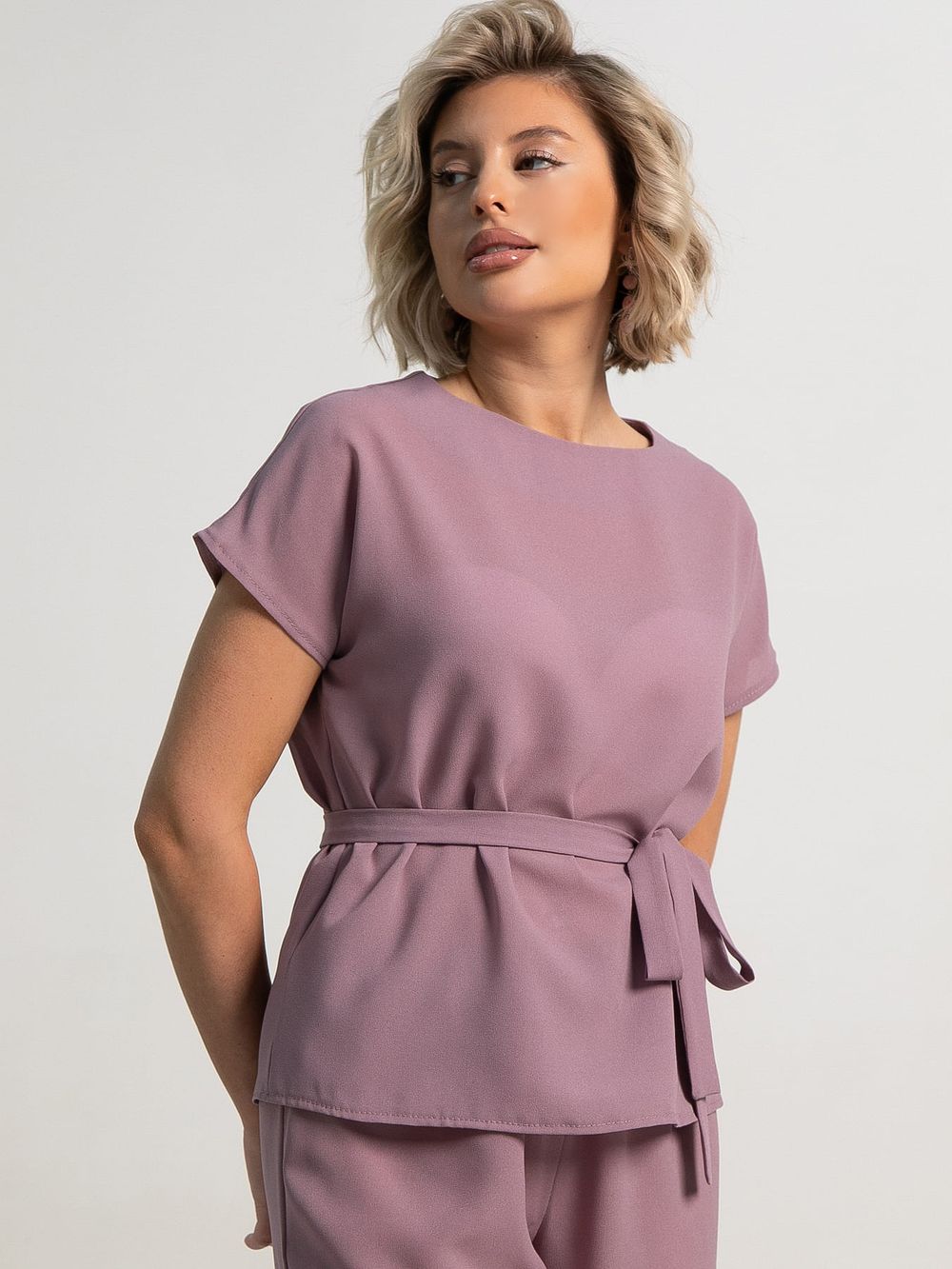 Костюм брючный Илона (пыльная роза) К15601-50М LT Collection