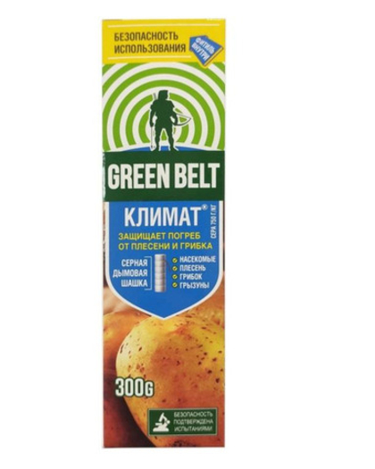 Green Belt Серная дымовая шашка Климат, 300 г