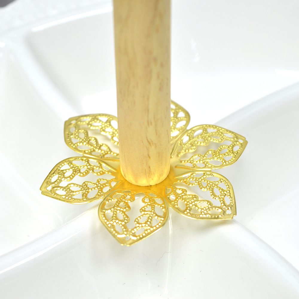 Менажница 4-х секционная 32см ZD20213