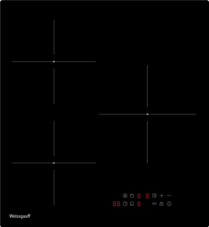 Варочная поверхность Weissgauff HI 430 BM черный