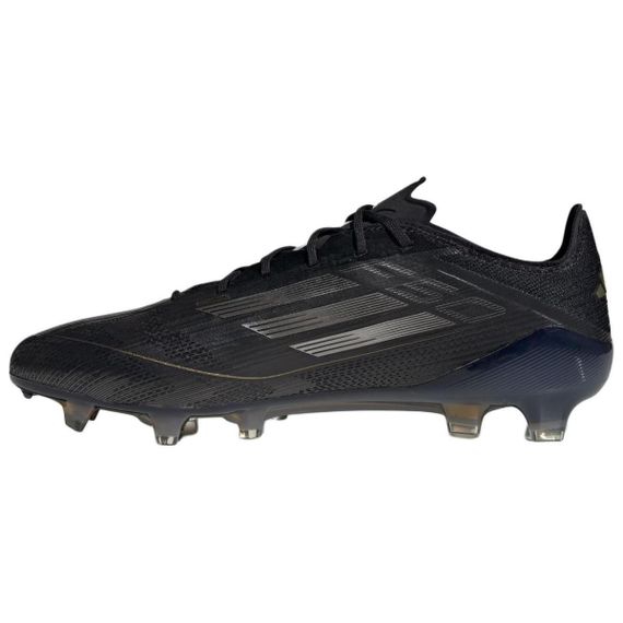 Элитные бутбольные ботинки Adidas F50 Низкие Черно-серые кроссовки Унисекс