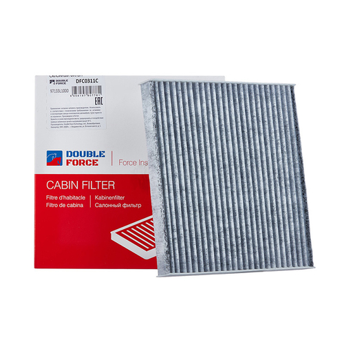 Фильтр салонный DOUBLE FORCE (Угольный) DFC0311C
