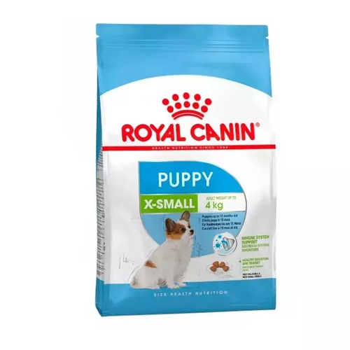 Сухой корм Royal Canin X-Small puppy для щенков миниатюрных пород, 500 г