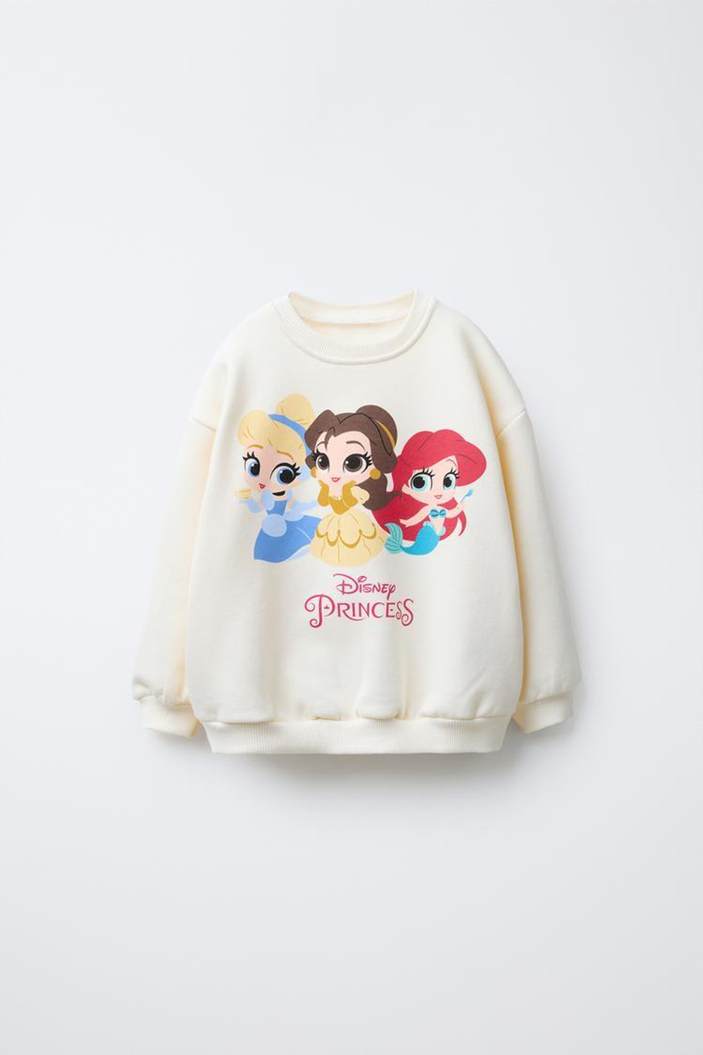 ZARA ТОЛСТОВКА PRINCESS © DISNEY, ЭКРЮ