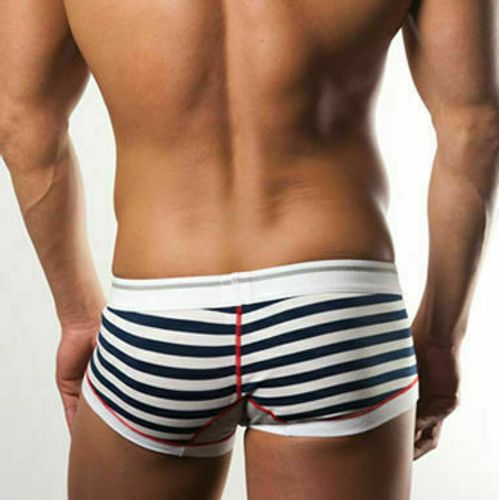 Мужские трусы хипсы темно-синие TOOT Cup Logo Border Nano Boxer Navy TT00011