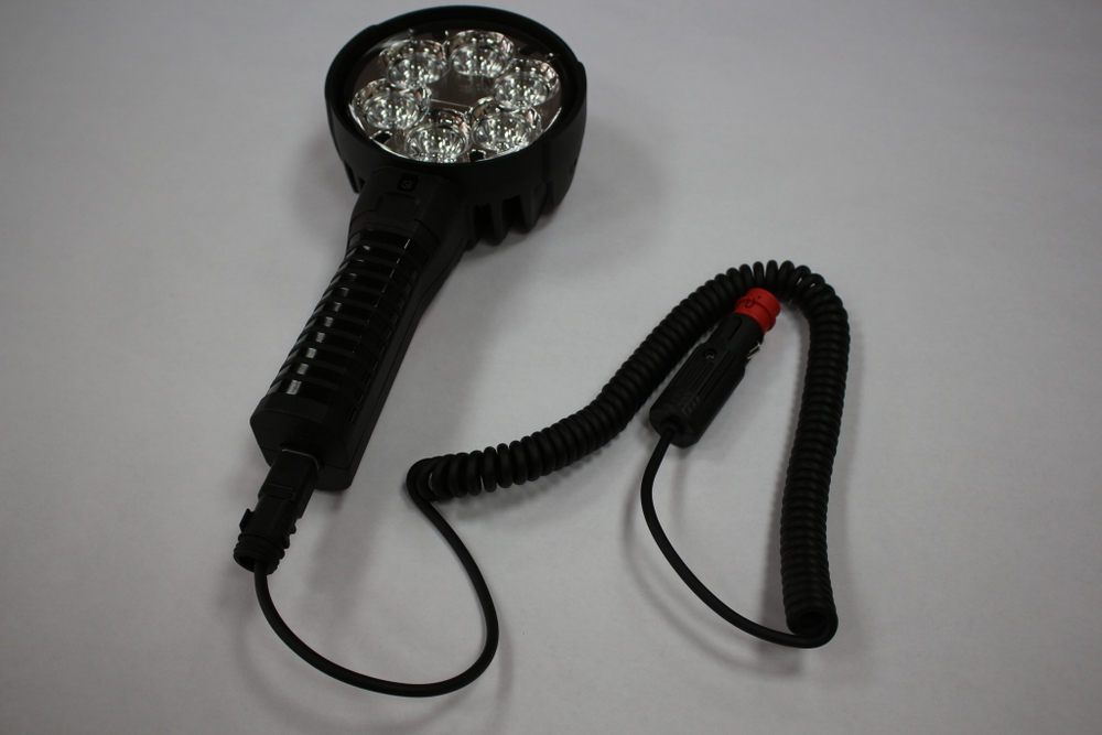 Фара-искатель LED (12V, 4000Lm, алюминиевый корпус, IP66)