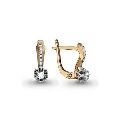 940879Ак Серьги из Золота с бриллиантами