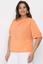 Блуза Лара (оранжевая) Б13855-3М LT Collection