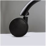 Кресло руководителя Helmi HL-ES01 "Extra Strong" повышенной прочности, экокожа черная, до 200кг