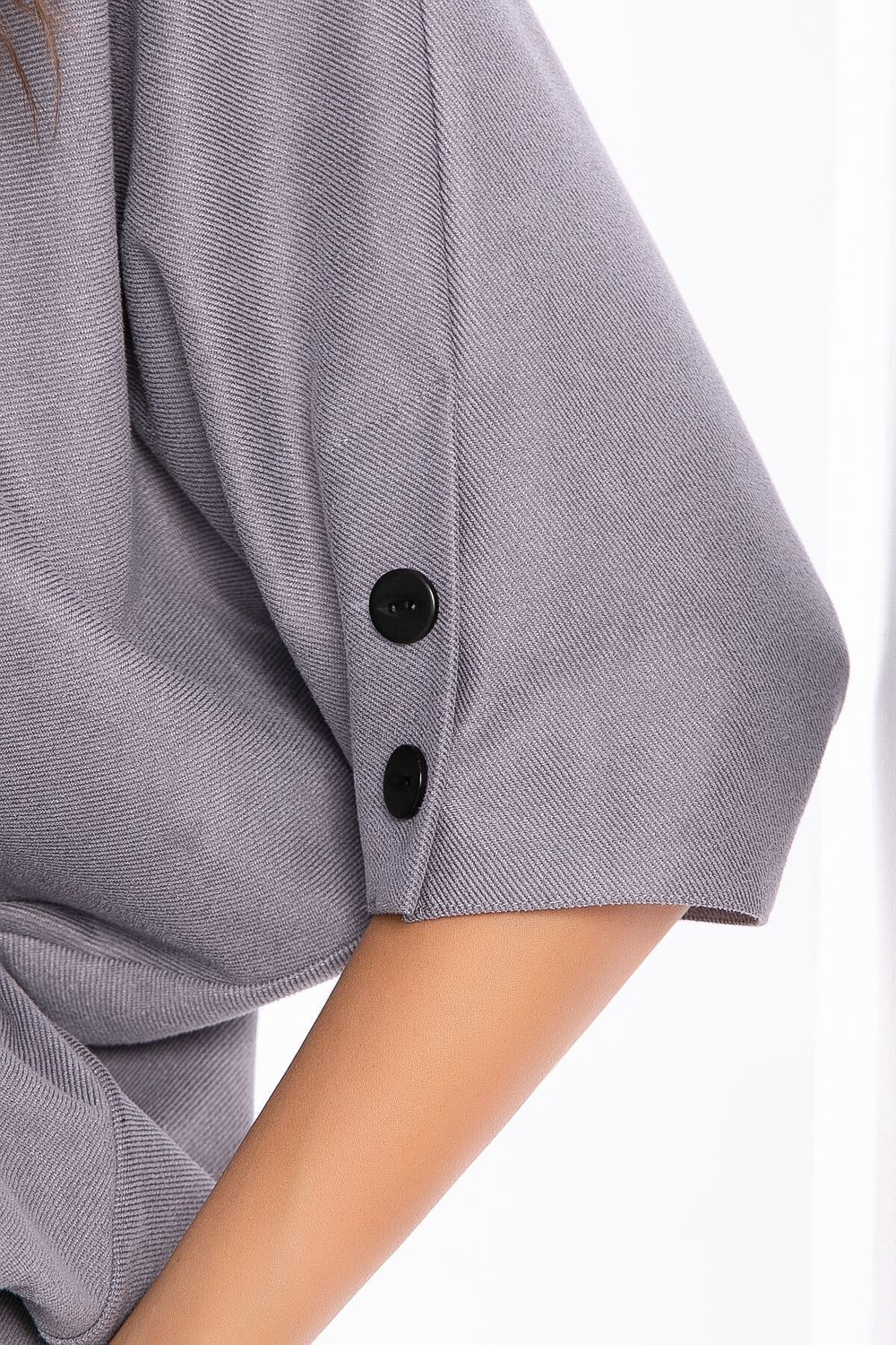 Платье "Вэнсдей" (светло-серое) П8284 LT Collection (Акция)