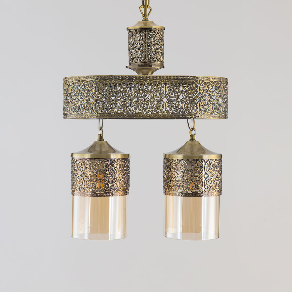 Citilux Эмир CL467223 Люстра подвесная Бронза