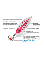 Блесна зимняя КРОК 9,0g цвет 05, 1 шт