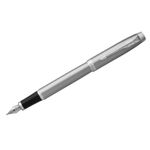Ручка перьевая Parker IM Essential Stainless Steel CT, 0.8мм, корпус черный/хром